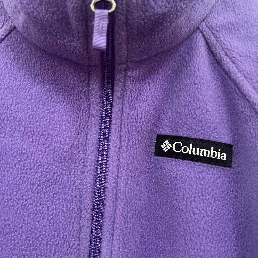 Columbia Lavender Fleece Jacket